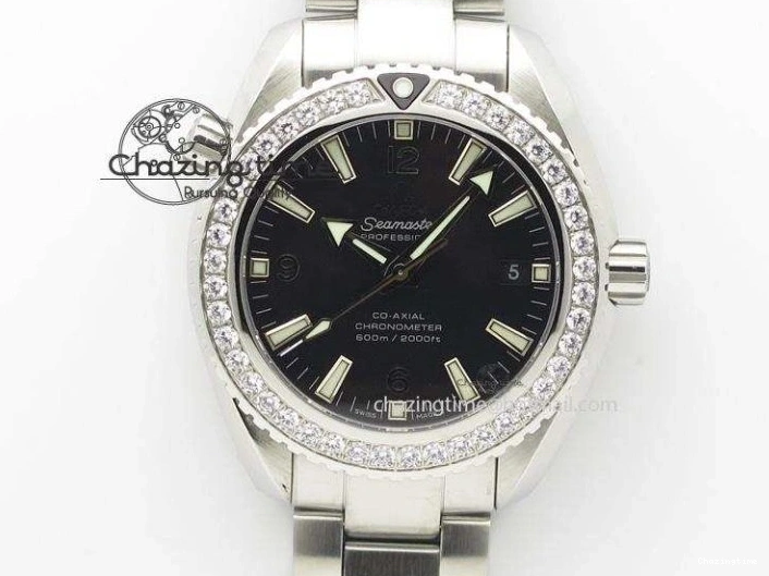 0119 FashionForward De Ville Prestige Real Power Reserve SS TW 1:1 Best Edition White Dial SS Markers On Leather Strap A 8095